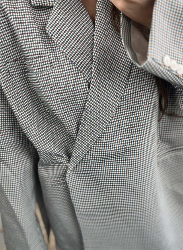 MIRA - Oversized Blazer touch of Green