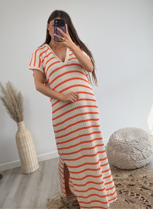 FAYE - Jurk Oranje