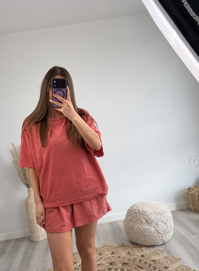 Spons set terracotta