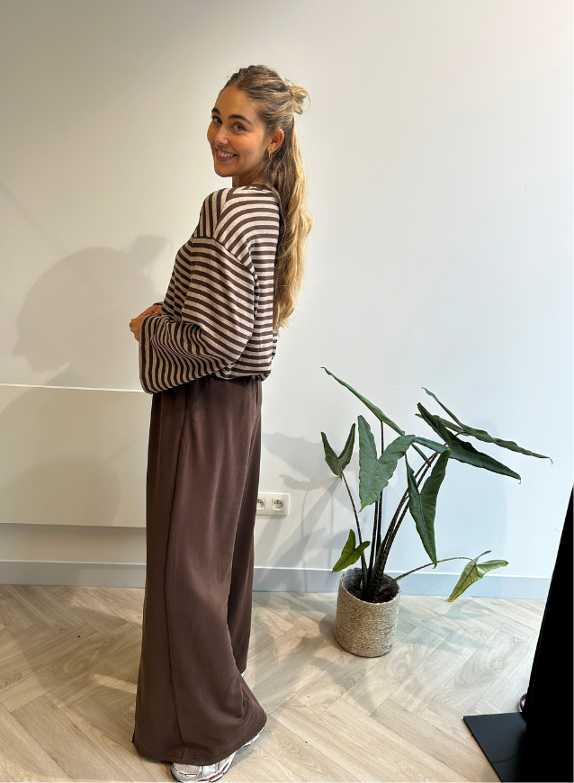 JUNE - Oversized Striped Shirt