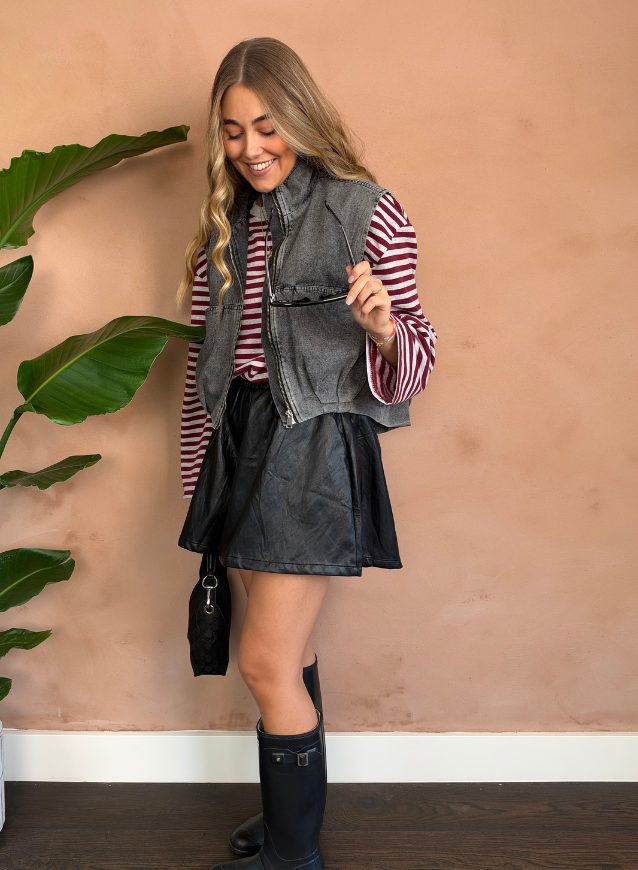 LEXIE - Jeansvest Grey