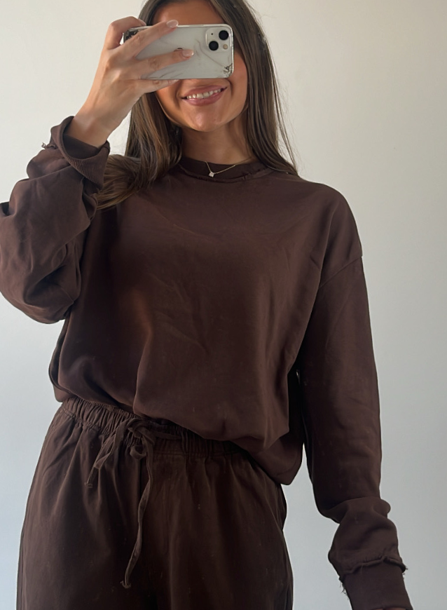 ROOS - Chocolade trui