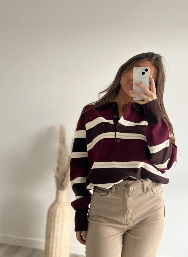 MAAIKE - Polosweater