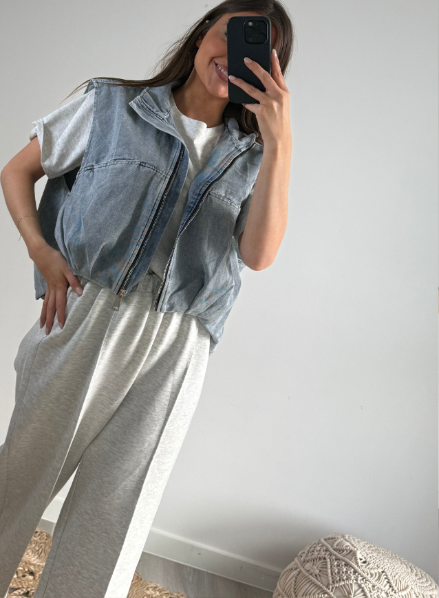 OLIVIA - Jeansvest