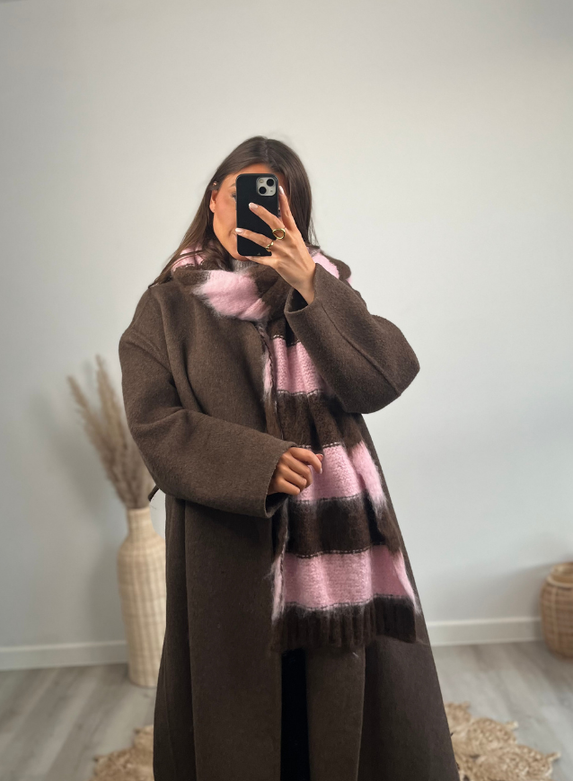 Sjaal Choco/Roze