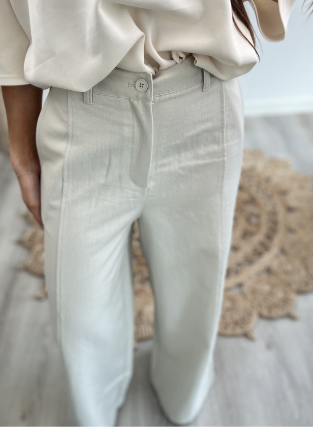 Beige Pants straight