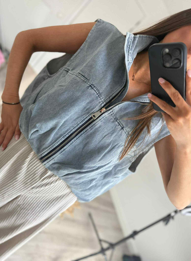 OLIVIA - Jeansvest