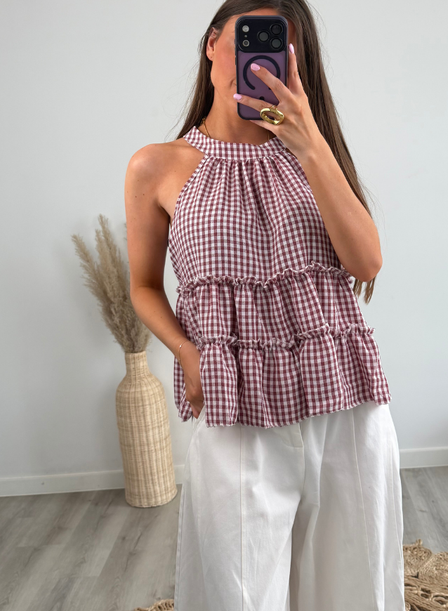 Vichy Top Bordeaux