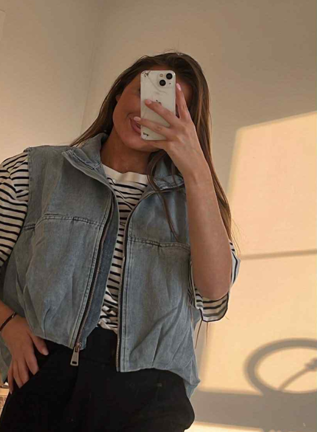 OLIVIA - Jeansvest