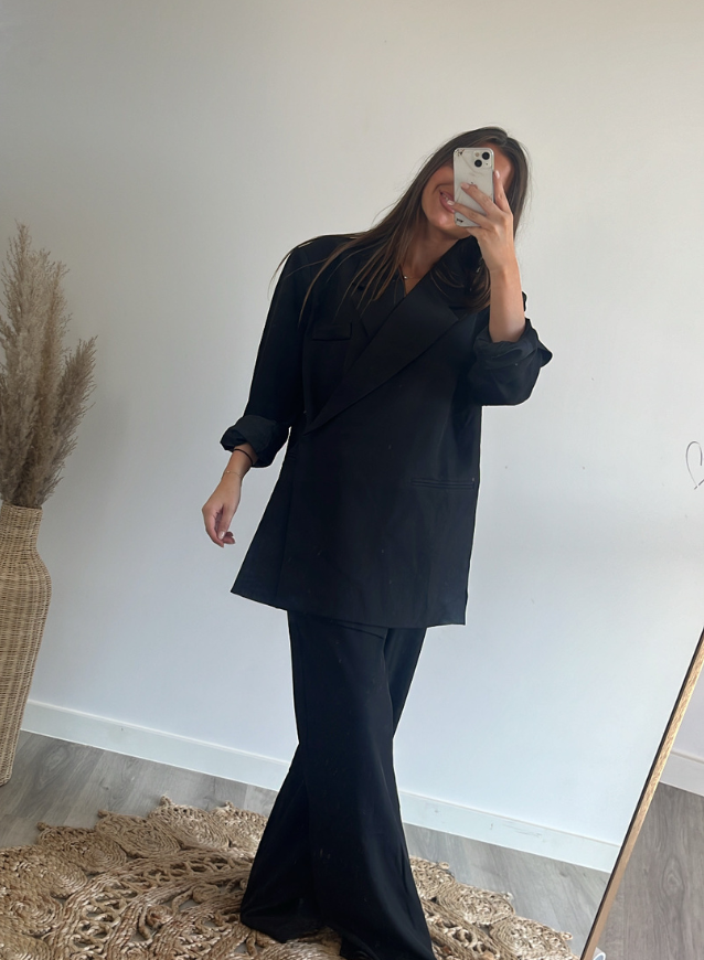LISE - Blazer zwart