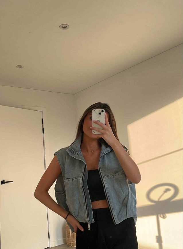 OLIVIA - Jeansvest