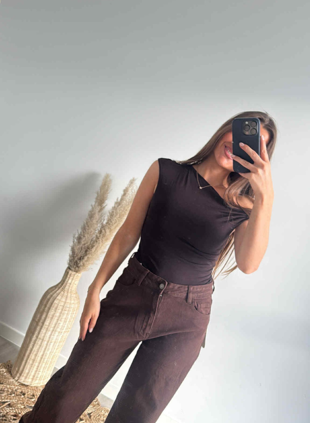 Choco Brown top
