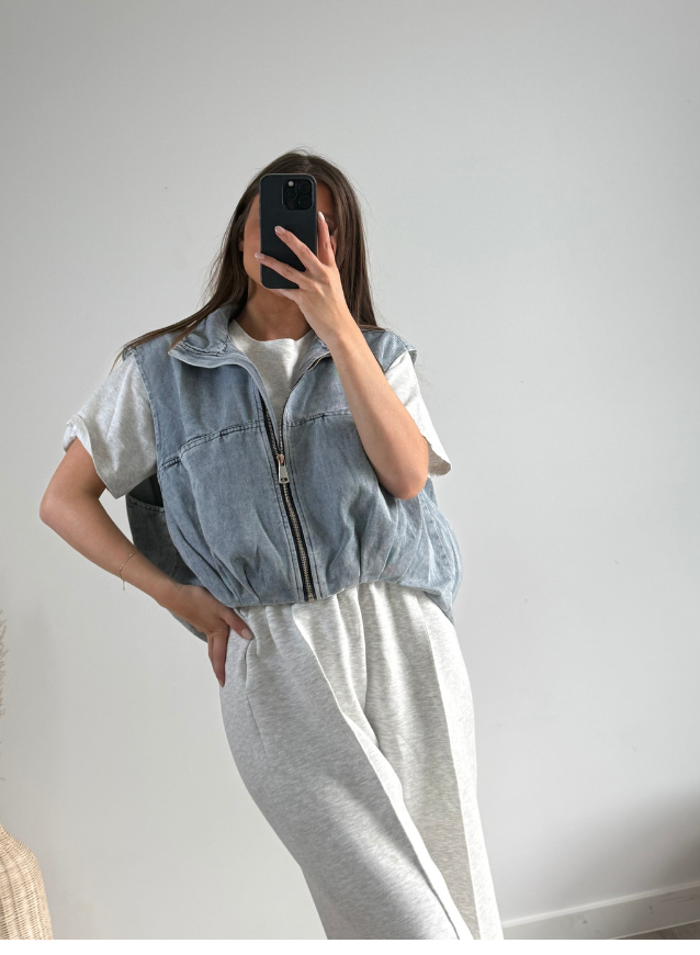 OLIVIA - Jeansvest