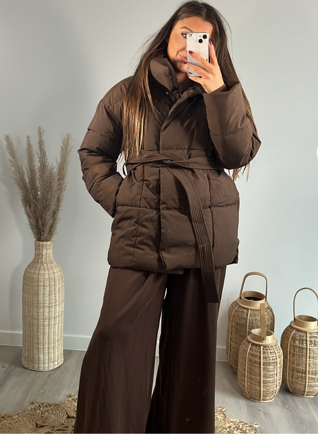 FEBE - Pufferjas Bruin