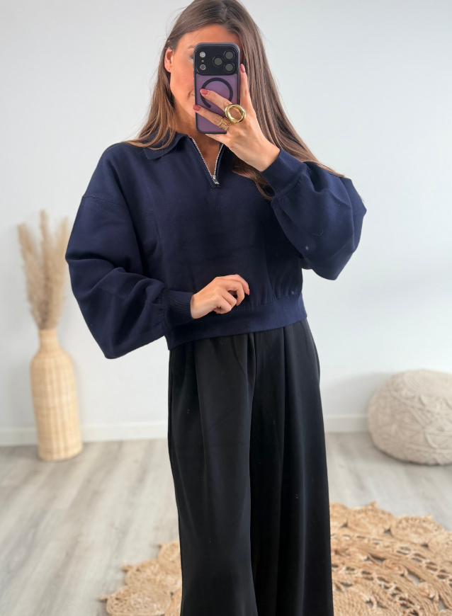 NELLE - Sweater Navy