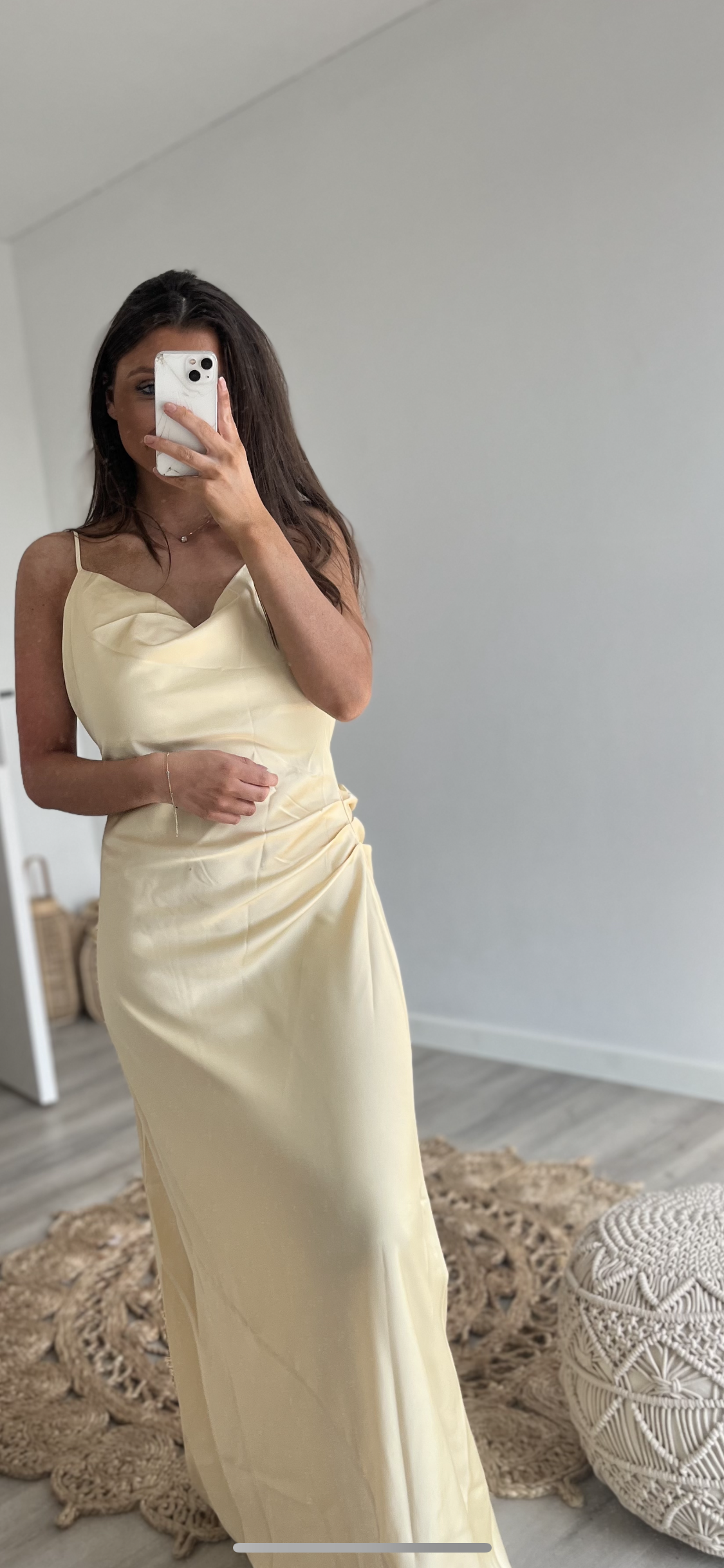 INEZ - Butter Yellow Dress