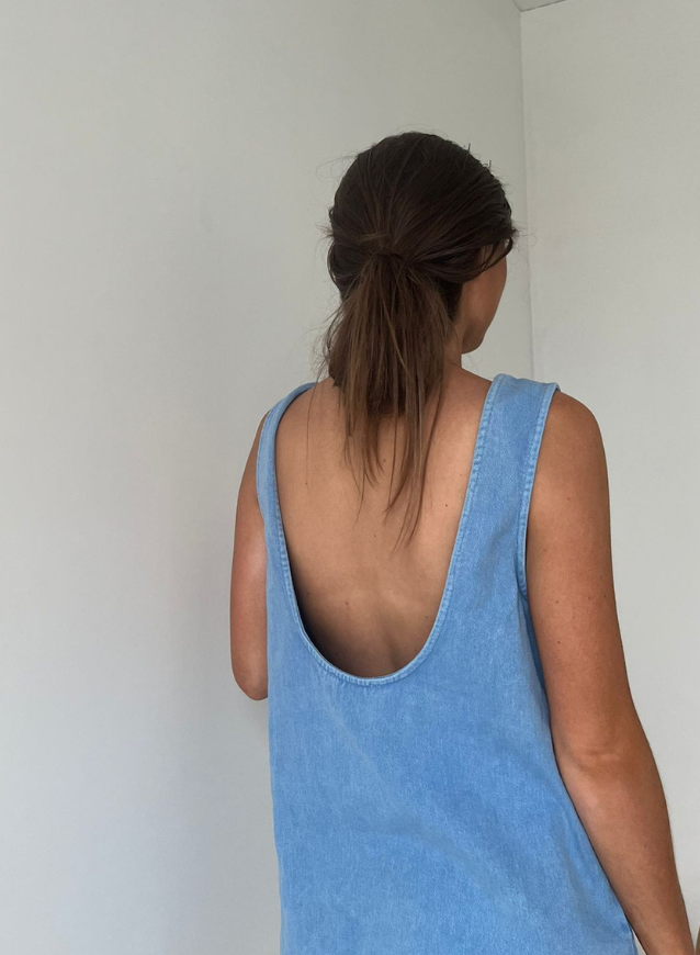 MANON - Jeanskleedje Blauw