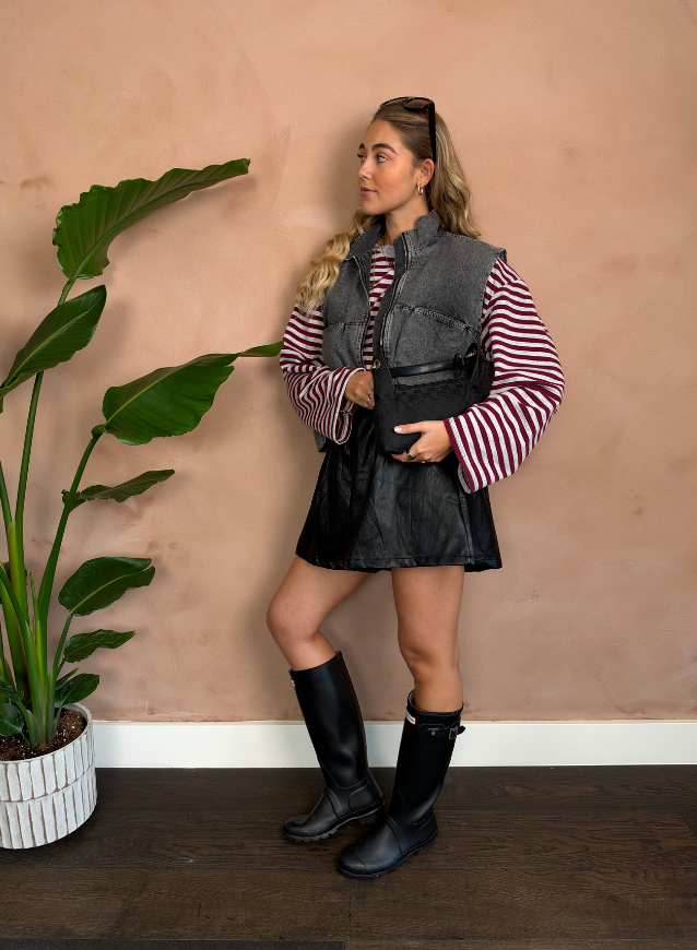 LEXIE - Jeansvest Grey