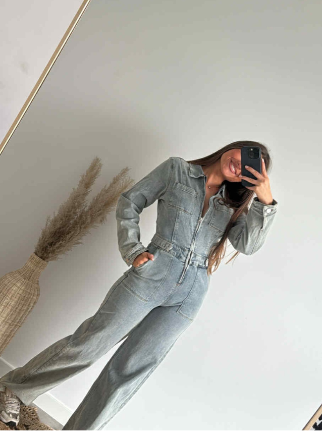 NOOR - Jeans Jumpsuit