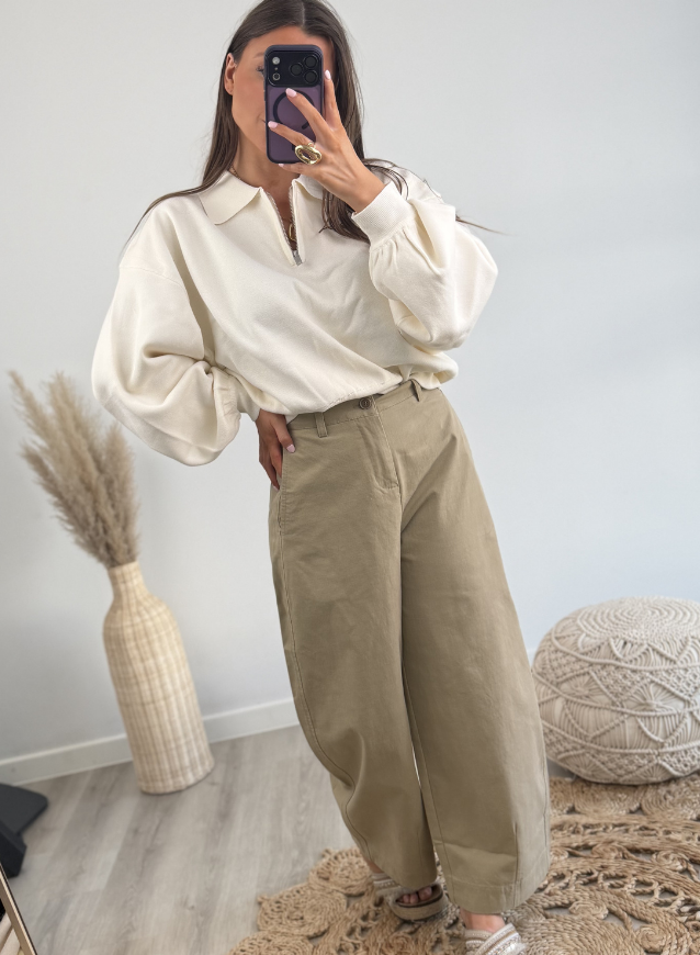 Broek Taupe