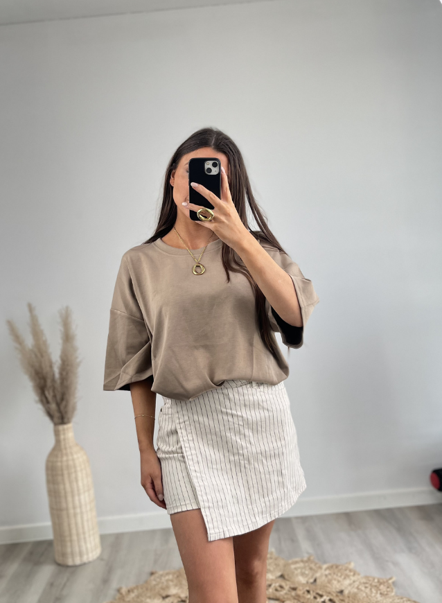 Gestreifte Shorts