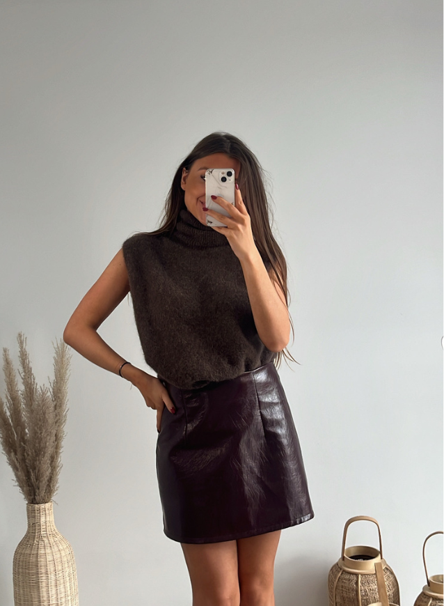 LORE - Bordeaux Skirt