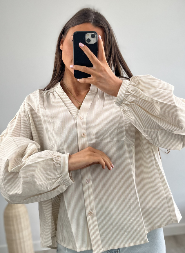 LIANDRA - Blouse Beige