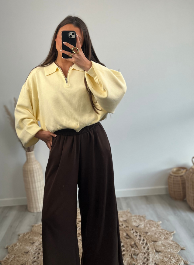 NELLE - Sweater Butter yellow