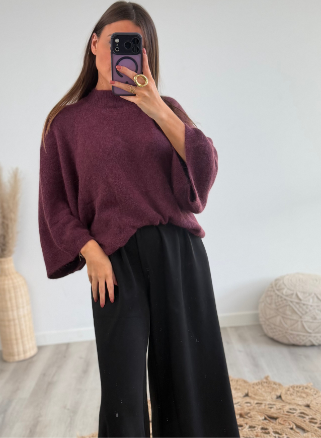 ELISE - Knit Bordeaux