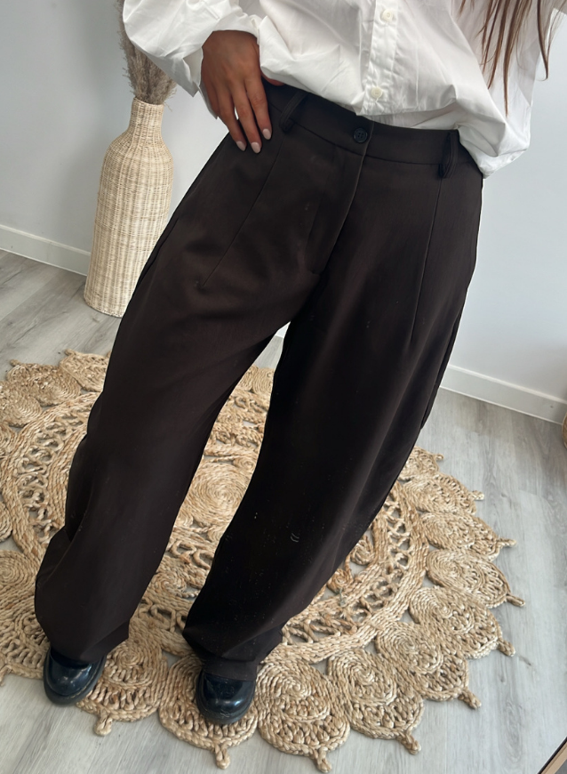 Classy Balloon Pant Brown