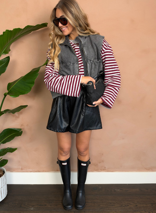 LEXIE - Jeansvest Grey