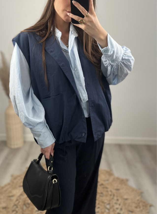 LENTHE - Hemdje Blauw