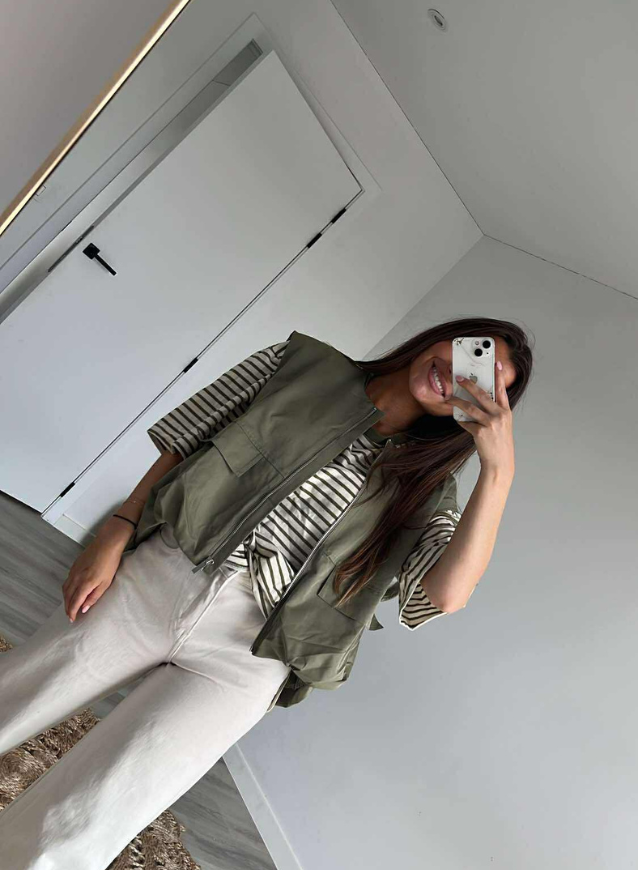 Kaki Vest
