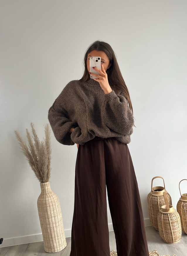 SYLVIE - Broek Bruin