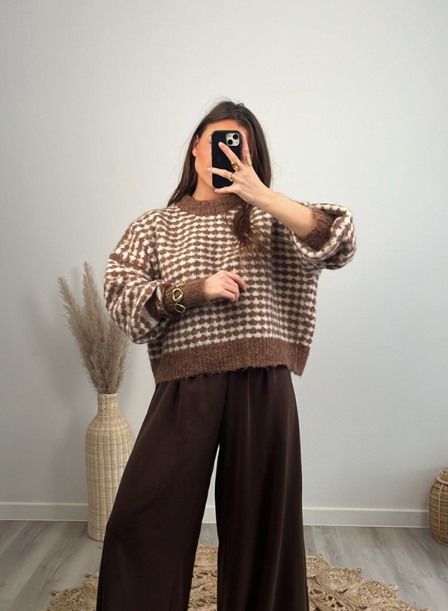 ADELINE - Trui Camel