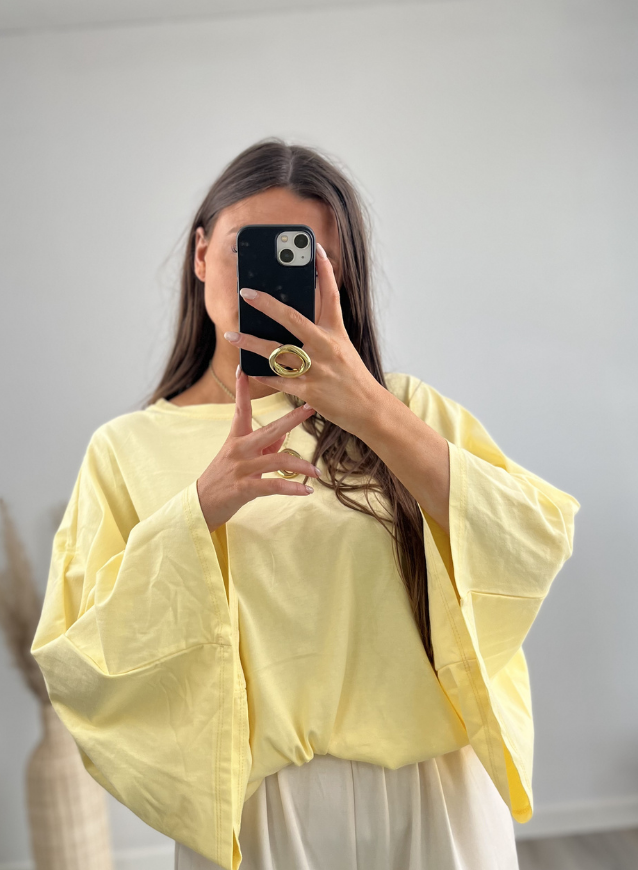 INDY – Oversized Shirt Gelb