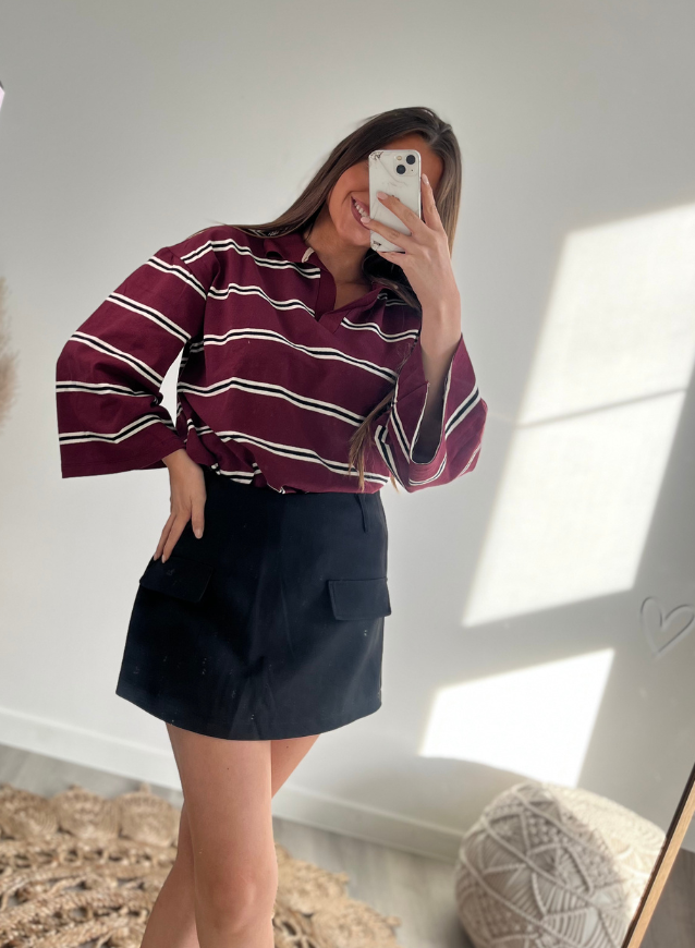 CHIARA - Truitjespolo bordeaux