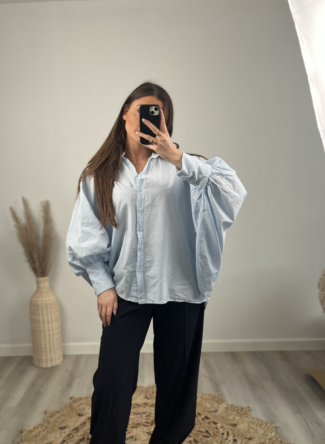 LOENA - Hemd Blau