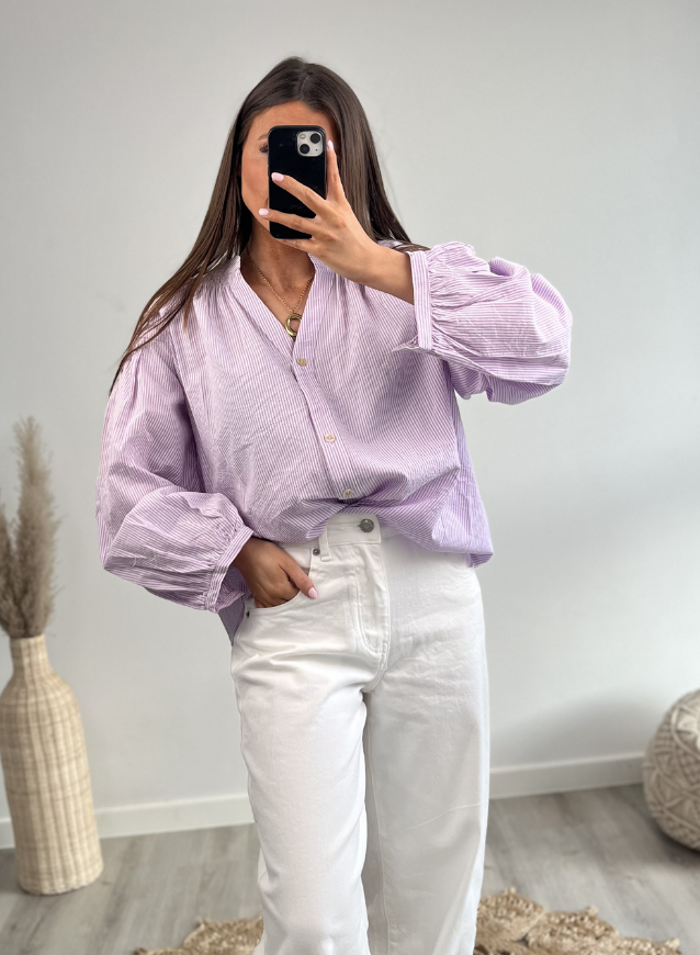 LIANDRA - Blouse Paars