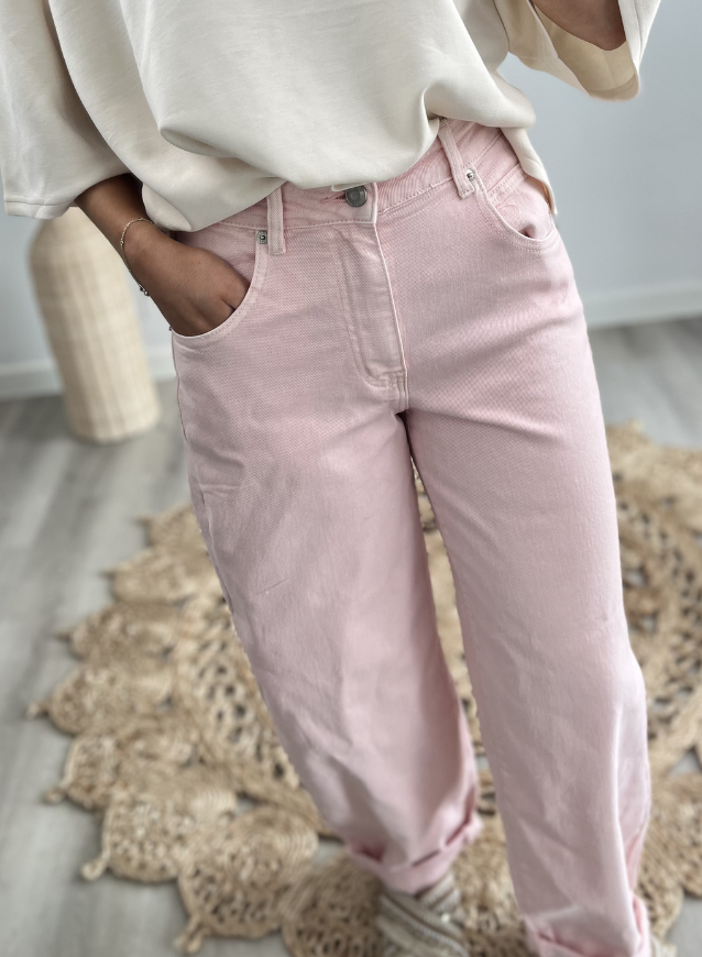 AILY - Balloon Jeans Rosa