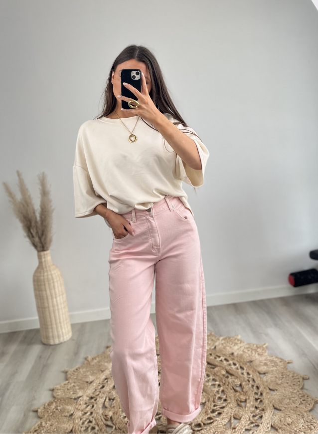 AILY - Balloon Jeans Rosa