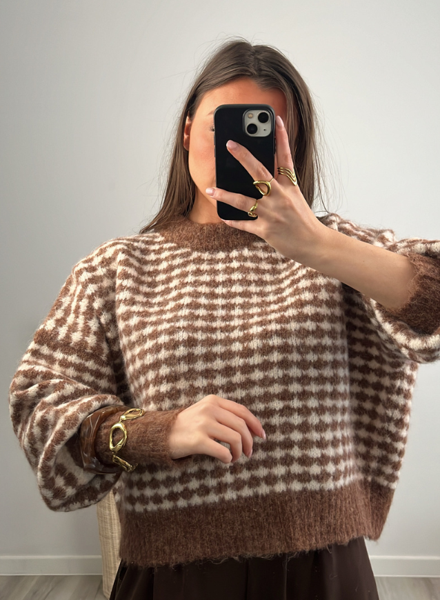 ADELINE - Trui Camel