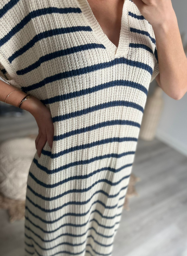 ISA - Dress Marine Blauw