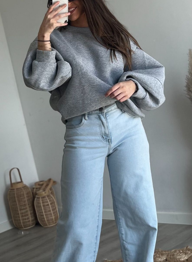 CHARLIE - Sweater Grijs