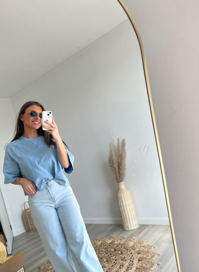 NORA - T-shirt Blauw