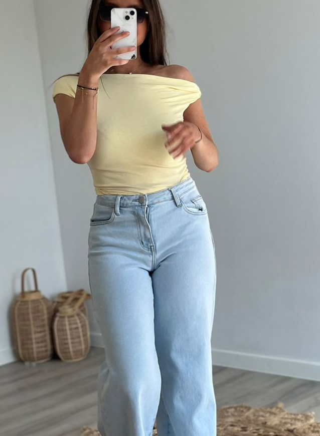 SILKE - Butter Yellow top