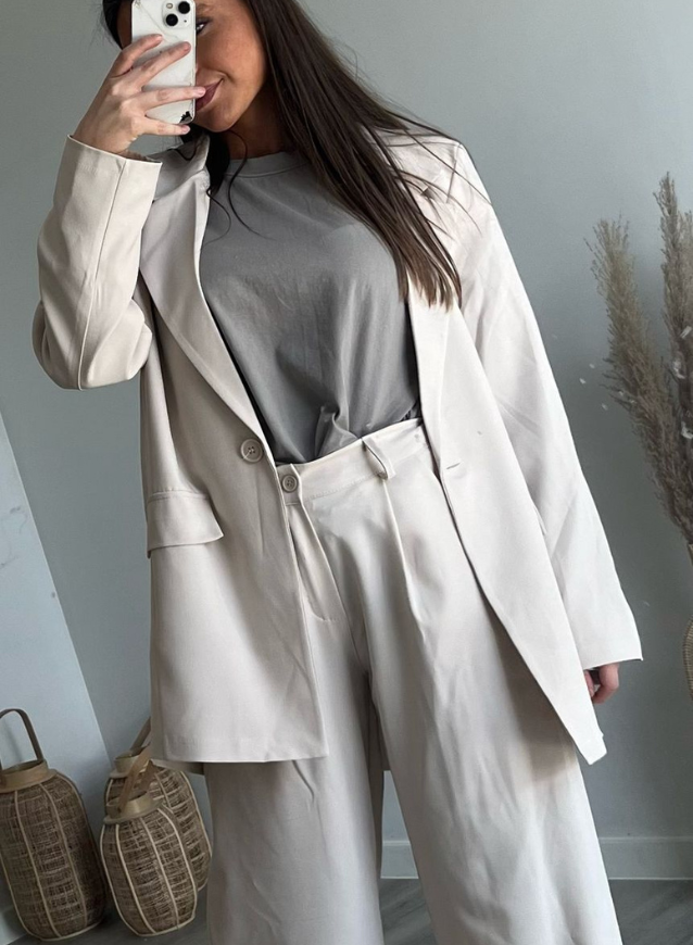 LOUISE - Suit Set Beige
