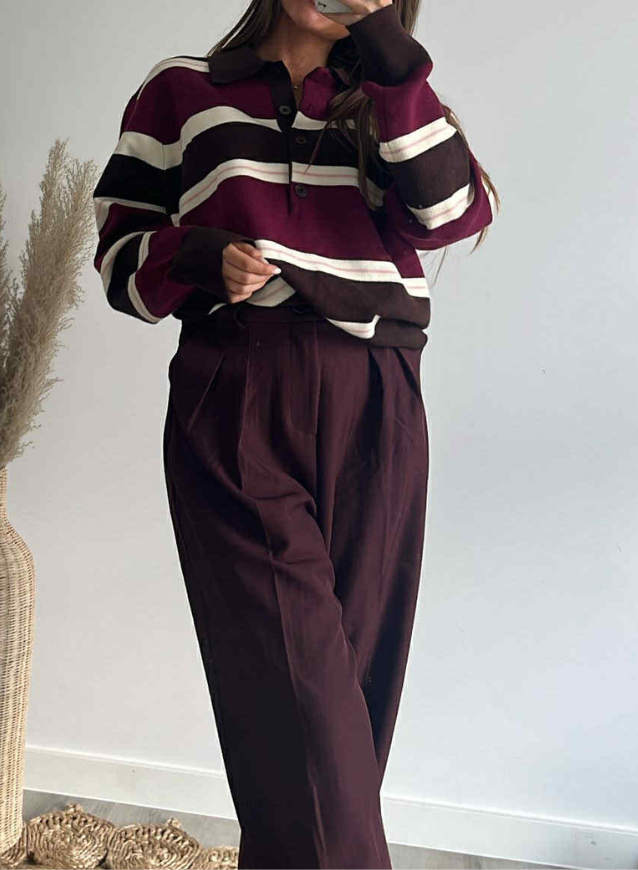 Bordeaux Pant