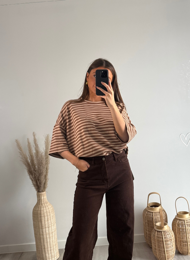 CLEO - T-Shirt Camel