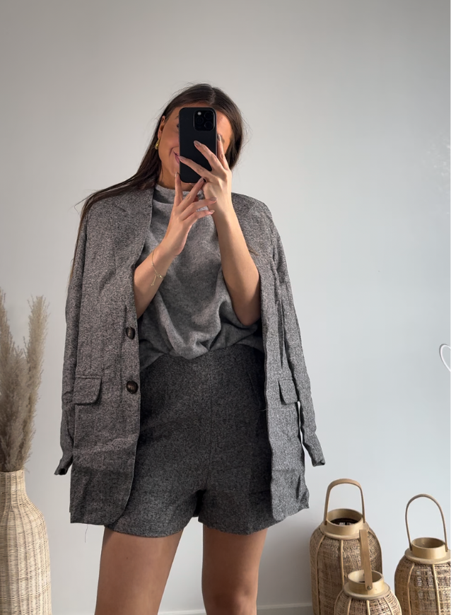 Classy Blazer Grijs